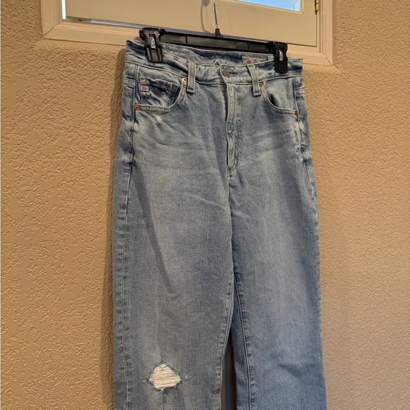 AG Alexxis High Waist Raw Hem Bootcut Jeans - Picture 4 of 11